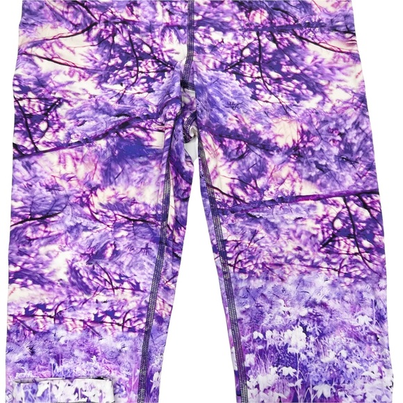 Lululemon Seawheeze Speed Wunder Tight Nulux Fractal Forest Pink Multi 28” - Picture 8 of 15